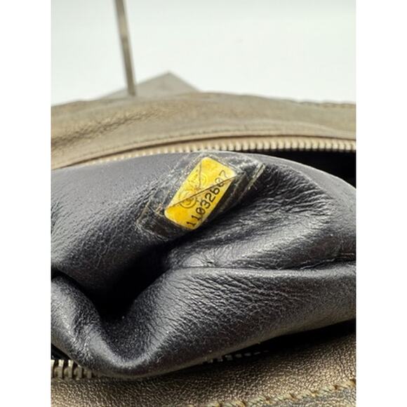 Chanel Goatskin Luxe Ligne Bowling Bag* Bronze Metallic*COA *sticker in tact - Picture 9 of 16